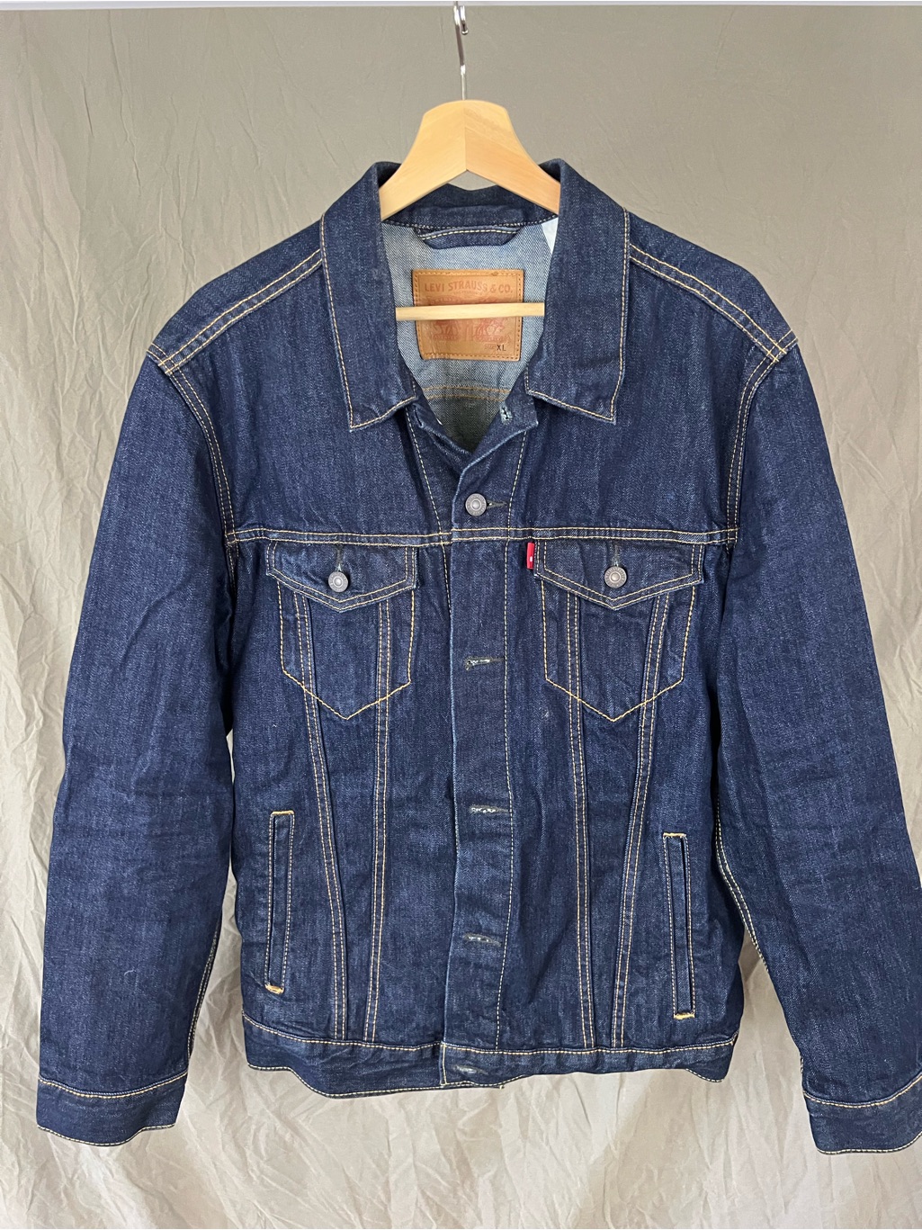 Levi's Indigo Blue Denim Trucker Jacket